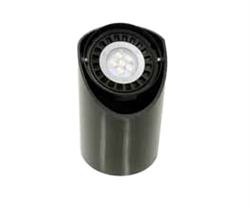 Focus Industries SL-01-LEDP3660 12V 10W PAR36 Well Light Aluminum Lamp Holder, 60? Angle Cut, Black Finish
