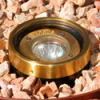 Focus Industries SL-03-BRT 12V Well Light with Glass Lens, Bronze Texture Finish