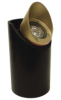 Focus Industries SL-03-EC-AC-BRS 12V Well Light with Angle cut Housing, Angle Cap, Brass Finish