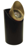 Focus Industries SL-03-EC-AC-RBV 12V Well Light with Angle cut Housing, Angle Cap, Rubbed Verde Finish
