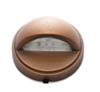 Focus Industries SL-07-SM-BRS 12V 5W T3 Xenon Round Surface Step Light, Unfinished Brass