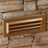 Focus Industries SL-08-WTX 12V Louvered Brick Light, White Texture Finish