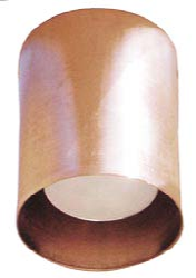 Focus Industries SL-10-ALR18-BRS 12V 50W ALR18 Spun Brass Small Down Light, Brass Finish