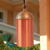 Focus Industries SL-14-BRS 12V Extruded Brass Hanging Cylinder, Brass Finish