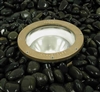 Focus Industries SL-20-MDL-FL13-STU 120V 13W CFL Well Light with Lens Holder, Stucco Finish