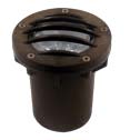 Focus Industries SL-20SMG-MR16-WIR 12V MR16 Sealed Composite Grated Well Light, Weathered Iron Finish