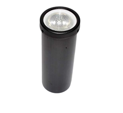 Focus Industries SL-21-CONVX-WIR 12V 20W MR16 Halogen Well Light with Convex Lens, Weathered Iron Finish