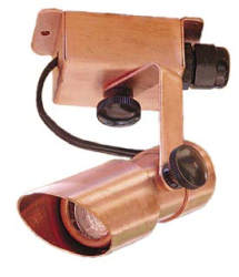 Focus Industries SL-26-ALR12-COP-CAR 12V 20W ALR12 Spun Copper Adjustable Surface Light, Copper Acid Rust Finish