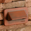 Focus Industries SL-30-BRT 12V Single Louver Step Light, Bronze Texture Finish