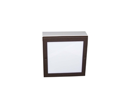 Focus Industries SL-44-66-BAV 12V 10W G4 Xenon, 6" x 6" Paver Light, Brass Acid Verde Finish