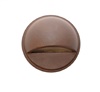 Focus Industries SL07L12BRT 3W Omni LED Cast Aluminum Surface Dome Step Light, Bronze Texture Finish