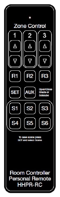 Greengate HHPR-RC Room Controller Personal Remote