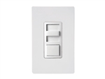Greengate WBSD-010M-C1 1200VA, 120/277 Volt AC 60Hz, Single-Pole and 3-Way Slide Dimmer, White, Ivory and Almond Faceplate Color Kit