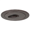 Halo Recessed 1420TBZ 4" Low Voltage Adjustable Slot Aperture Trim, Tuscan Bronze