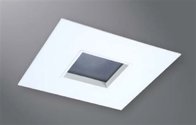 Halo Recessed Lighting 1467GBBB 4" Square Pinhole, Diffuse Lens, 35° Tilt, German Bronze, Black Baffle