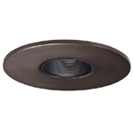 Halo Recessed 3001TBZBB 3" Adjustable Pinhole with BaffleTuscan Bronze with Black Baffle