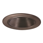 Halo Recessed 3003TBZB 3" Round Adjustable Coilex Baffle Trim,  Tuscan Bronze Baffle, Tuscan Bronze Trim