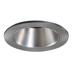 Halo Recessed 3004SN 3" Adjustable Trim Reflector, 35 Degree Tilt, 360 Degree Orientation, Satin Nickel with Satin Nickel Reflector