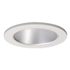 Halo Recessed 3004WHH 3" Adjustable Trim Reflector, 35 Degree Tilt, 360 Degree Orientation, White with Haze Reflector