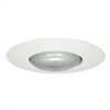 Halo Recessed 300P 6" Open Trim with Socket Support for BR30 and PAR30 Lamps, White Trim