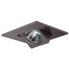 Halo Recessed 3013TBZ 3" Square Adjustable Gimbal Trim, Tuscan Bronze