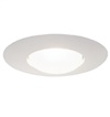 Halo Recessed 301P 6" Open Trim for BR, R and PAR Lamps, White Trim