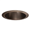 Halo Recessed 404TBZ 6" Specular Full Reflector Trim for A-Lamps, Tuscan Bronze Reflector, Tuscan Bronze Trim