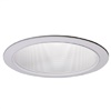 Halo Recessed 410W 6" Coilex Baffle for PAR38 and R40 Lamps, White Trim Ring, White Baffle