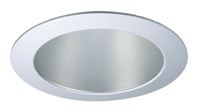 Halo Recessed Commercial 41MDH 4" Conical Reflector, Medium 60 Degree Beam Angle, 1.00 SC, Semi-Specular Clear