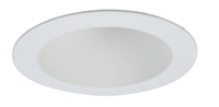 Halo Recessed Commercial 41NDW 4" Conical Reflector, Narrow 50 Degree Beam Angle, 0.84 SC , White Flange