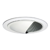 Halo Recessed 425W 6" Wall Wash with Coilex Baffle and Scoop Reflector, White Baffle, White Trim