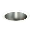 Halo Recessed 426H 6" Metal Baffle, White Trim, Haze Reflector Cone