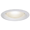 Halo Recessed 428P 6" Incandescent Line Voltage White Splay Trim