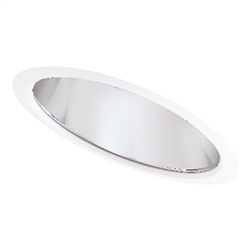Halo Recessed 455H 6" Slope Ceiling Reflector, Haze Reflector