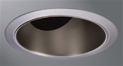 Halo Recessed 455SN 6" Slope Ceiling Reflector, Satin Nickel Reflector