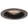 Halo Recessed 5000TBZ 5" Line Voltage Splay Trim for R and PAR Lamps in H5 Housings, Tuscan Bronze