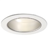 Halo Recessed 5020H 5" Line Voltage Reflector Cone Trim for  BR30 and PAR Lamps in H5 Housings, White with Haze Reflector