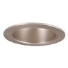 Halo Recessed 5020SN 5" Line Voltage Reflector Cone Trim for  BR30 and PAR Lamps in H5 Housings, Satin Nickel