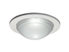 Halo Recessed 5054PS 5" Dome Lens Showerlight Trim, Wet Location Listed, White Trim Ring with Dome Lens