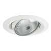 Halo Recessed 5130WH 5" Line Voltage PAR30 Eyeball Self-Flanged Trim with 35 Degree Tilt, White