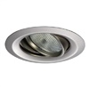 Halo Recessed 5165SN 5" Line Voltage PAR30 Eyeball Self-Flanged Trim with 25 Degree Tilt, Satin Nickel Gimbal, Satin Nickel Trim