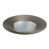 Halo Recessed 5175SN 5" Line Voltage Self-Flanged Trim for BR30 and PAR30 Lamps, Satin Nickel Trim