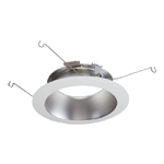 Halo Recessed 592H 5" LED Trim, Haze Reflector and White Flange