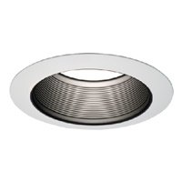 Halo Recessed 6101BB 6" Line Voltage Downlight Baffle Trim, Black Baffle, Narrow & Wide White Trims (Included)