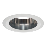 Halo Recessed 6106SC 6"  Straight Reflector Cone, White Trim