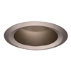 Halo Recessed 6120TBZ 6" Line Voltage Incandescent Full Cone Reflector, Self-Flange, Tuscan Bronze Reflector, Tuscan Bronze Trim