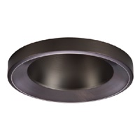 Halo Recessed 6145TBZ 6" Line Voltage Open Wet Location, Shallow Reflector, Self-flange, Tuscan Bronze Shallow Reflector