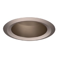 Halo Recessed 6146SN 6" Line Voltage Open Wet Location, Full Reflector, Self-flange, Satin Nickel Reflector