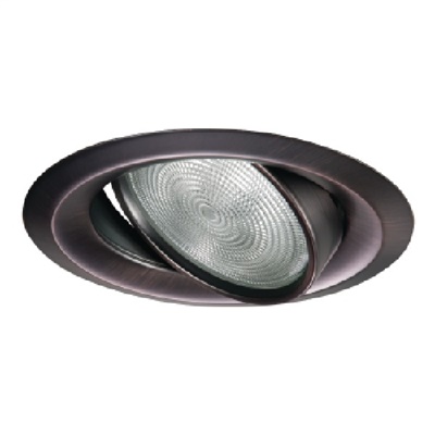 Halo Recessed 6170TBZ 6" Line Voltage Gimbal 25 Degree Tilt Max, Self- Flange, Tuscan Bronze