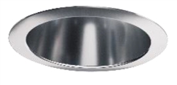 Halo 61MDCIEM 6" Conical Reflector, Medium Distribution, Specular Clear Finish,  Reflector for Integral Emergency Only